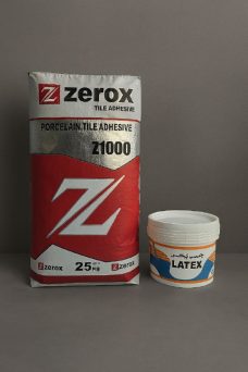 چسب پودری دو جزئی مخصوص پرسلان و اسلب ZEROX